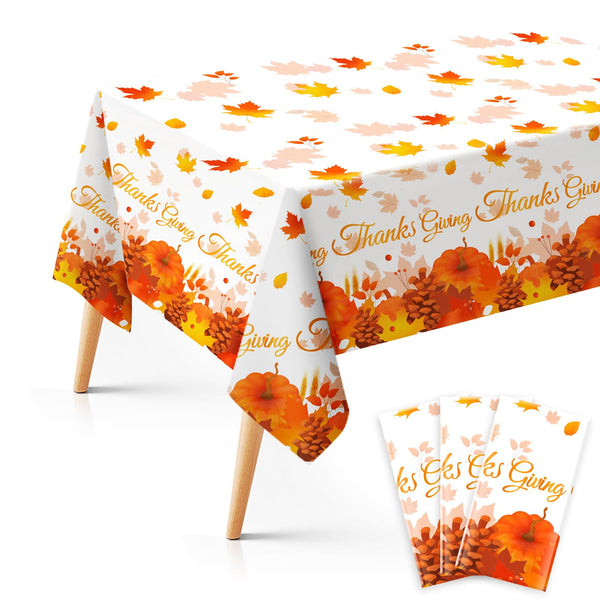 3 Pcs Tablecover Party Supplies-Thanksgiving SCIONE