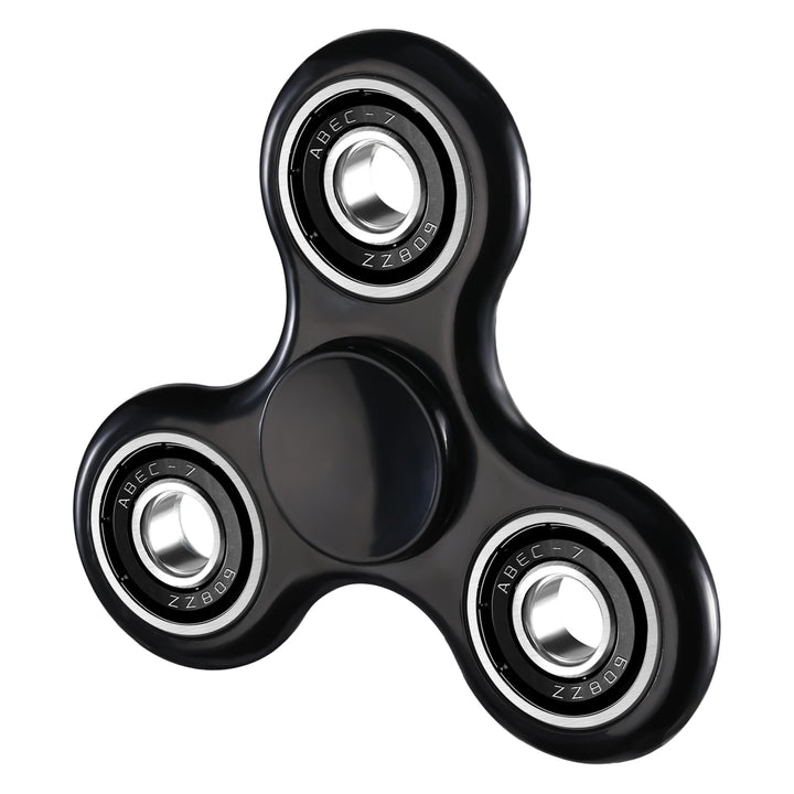 1 Pack Fidget Spinner Toy Stress Relief - Black SCIONE