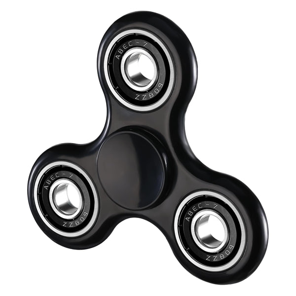 1 Pack Fidget Spinner Toy Stress Relief Black - SCIONE