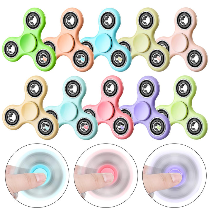 10 Pack Fidget Spinners Stress Anxiety Relief SCIONE