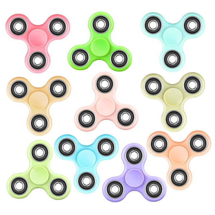 10 Pack Fidget Spinners Stress Anxiety Relief SCIONE