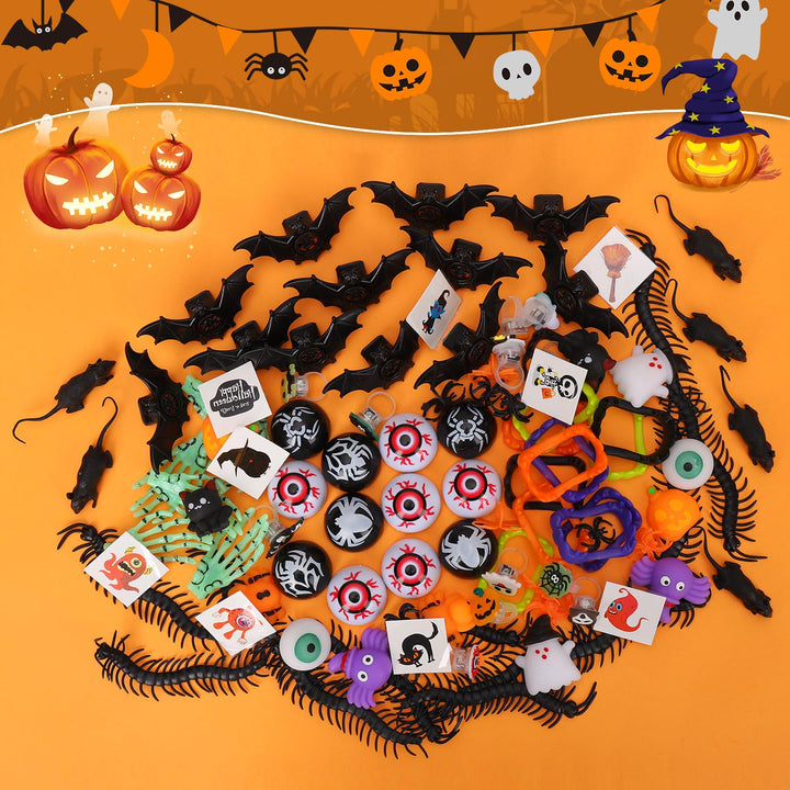 108Pcs Halloween Toys Party Favors for Kids SCIONE