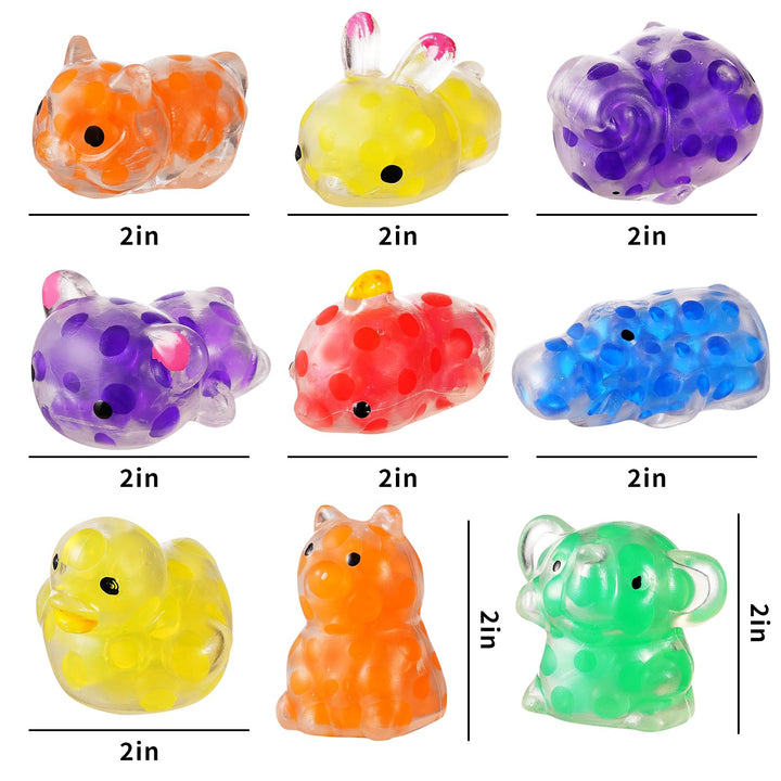 36 Pcs Squishy Marine Toys with Water Beads Party Favors SCIONE