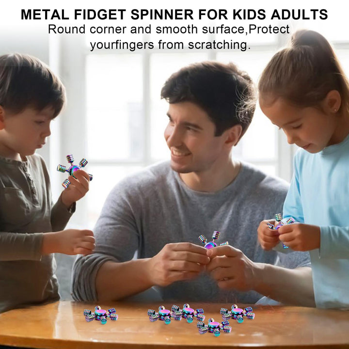 Metal Fidget Spinner Gifts for Adults and Kids - Flat triangle SCIONE