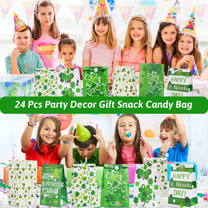 24 pcs Paper Party Favor Goody Bags-Fall bag SCIONE