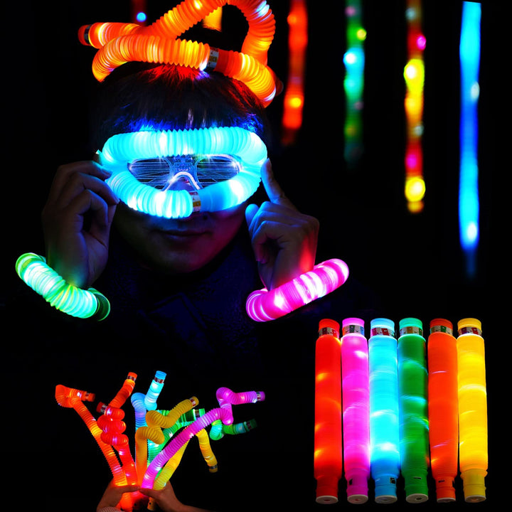 Glow Sticks Light Up Pop Tubes Party Favors SCIONE