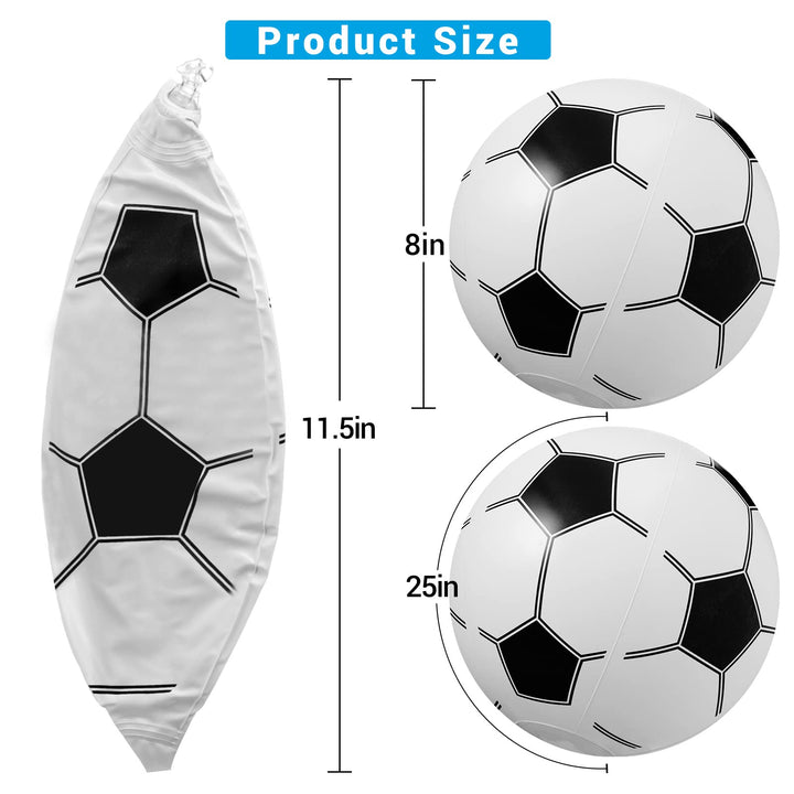 Beach Balls Bulk Inflatable Swimming Pool Toys - Soccer SCIONE