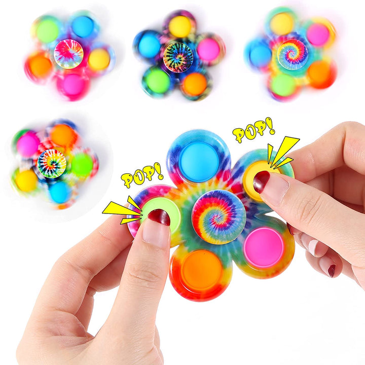 Pop Toddler Toys and Fidgets Spinner 4 Packs SCIONE